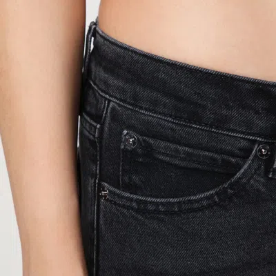 Frame The Pencil Crop High Waist Ankle Slim Straight Leg Jeans