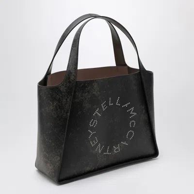 Stella Mccartney Large Stella Logo Bag With Aged Effect