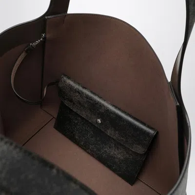 Stella Mccartney Large Stella Logo Bag With Aged Effect