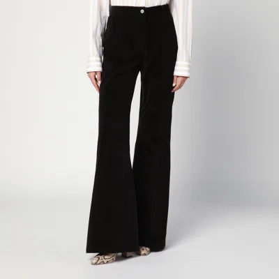 Ferragamo Espresso Flared Pants