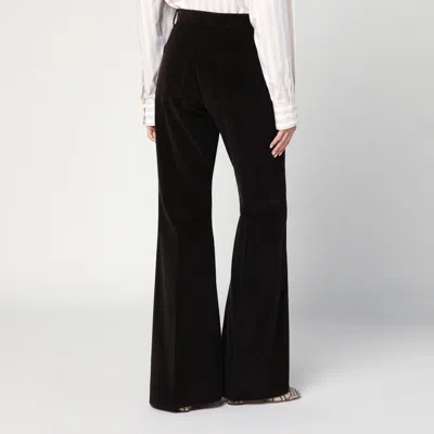 Ferragamo Espresso Flared Pants