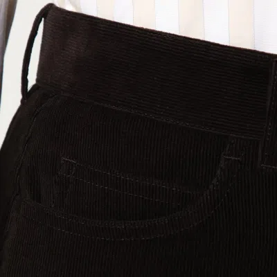 Ferragamo Espresso Flared Pants