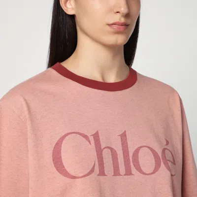 Chloé Short Sleeves Collar Contrast