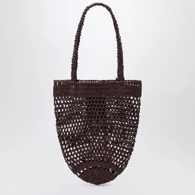 Chloé Small Summer Banana Tote Bag In Brown