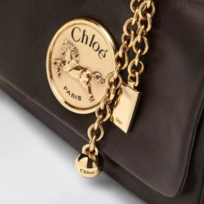 Chloé Small  Heritage Bag In Brown