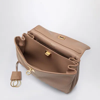 Balenciaga Small Rodeo Bag In Milk-coloured Smooth Leather