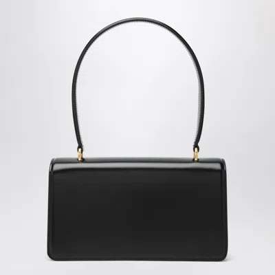 Valentino Vain Bag With Handle In Leather In Black