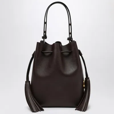 Valentino So Seau Tasseled Leather Bucket Bag