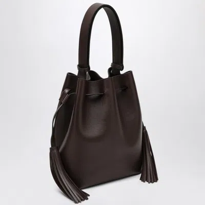 Valentino So Seau Tasseled Leather Bucket Bag