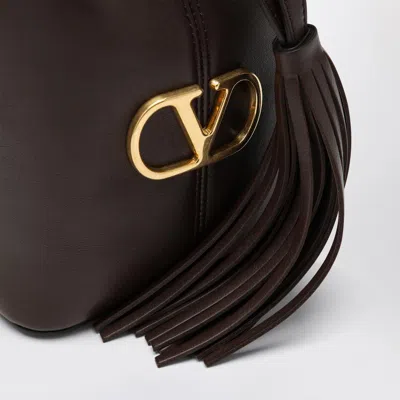 Valentino So Seau Tasseled Leather Bucket Bag