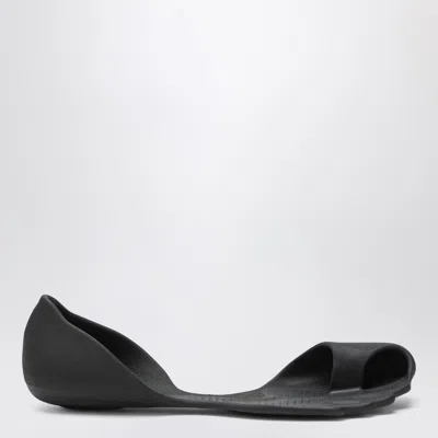 Balenciaga Open-toe Black Eva Sneakers With Streamlined Silhouette