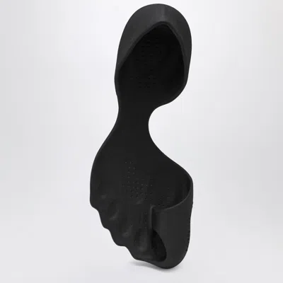 Balenciaga Open-toe Black Eva Sneakers With Streamlined Silhouette