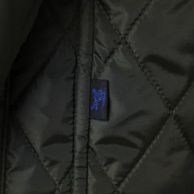 Burberry Quilted Jacket Corduroy Collar Casual