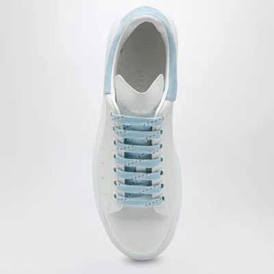 Alexander Mcqueen Oversize Sneakers White/powder Blue