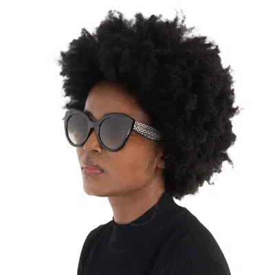 Ferragamo Open Box - Salvatore  Grey Butterfly Ladies Sunglasses Sf964s 003 54