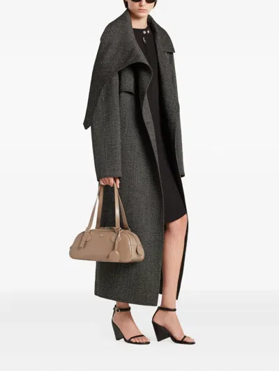 Courrèges Medium Friday Leather Shoulder Bag