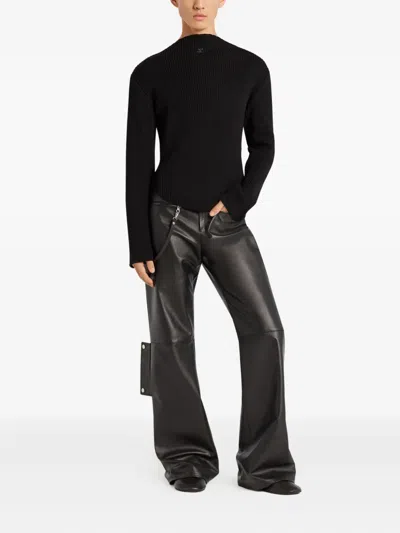 Courrèges Slash-neck Sweater