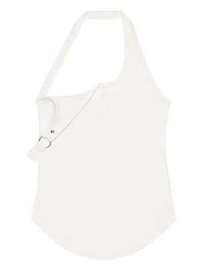 Courrèges Asymmetric Halterneck Top