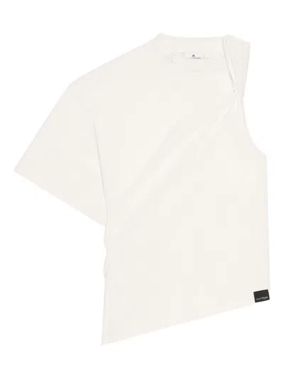 Courrèges Asymmetrical One-shoulder T-shirt
