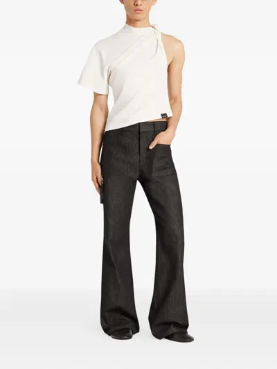 Courrèges Asymmetrical One-shoulder T-shirt