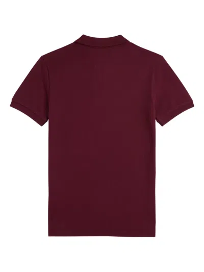 Polo Ralph Lauren Polo Pony-embroidered Polo Shirt In Red