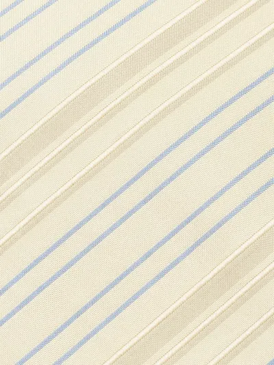 Pre-owned Hermes 2024 Silk Striped Tie