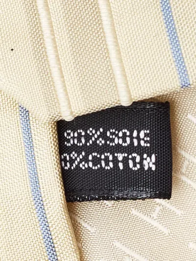 Pre-owned Hermes 2024 Silk Striped Tie