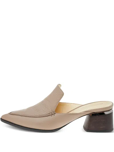 Pre-owned Nicholas Kirkwood  60mm Beya Leather Mules