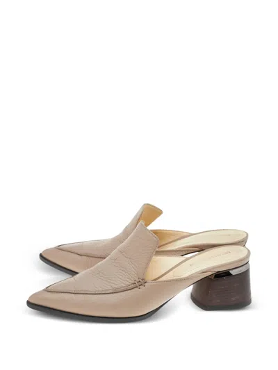 Pre-owned Nicholas Kirkwood  60mm Beya Leather Mules