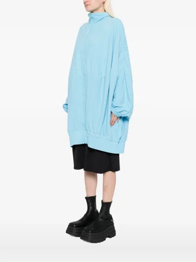 Abra Circle Jacket In Blue