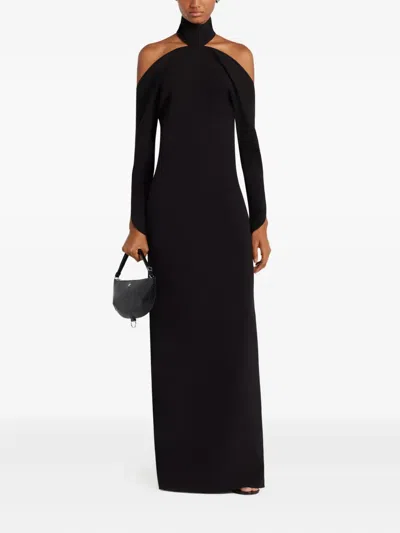 Courrèges Cut-out Long-sleeve Gown