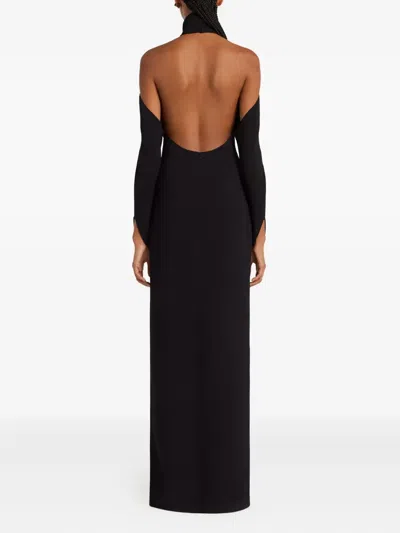 Courrèges Cut-out Long-sleeve Gown