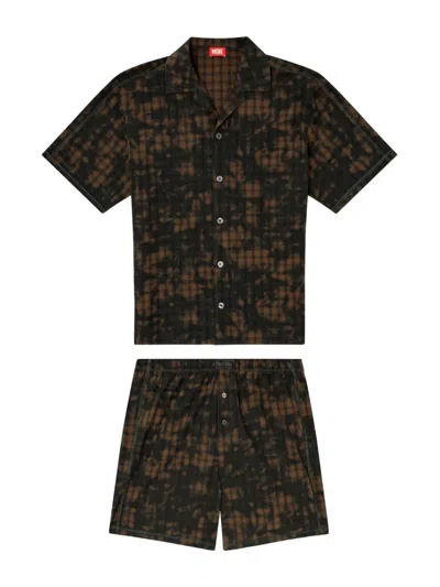 Diesel Horien Patterned Pyjama Set