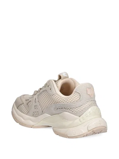 Naked Wolfe Smash Off Suede Mesh Sneakers In Neutral