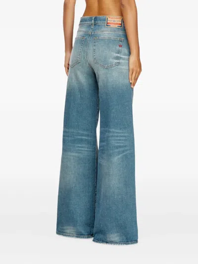 Diesel 1978 D-akemi 09m58 Flared Jeans