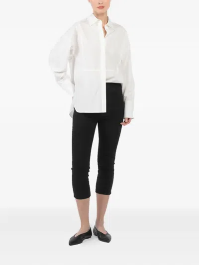 Frame High-waisted Leggings In Black