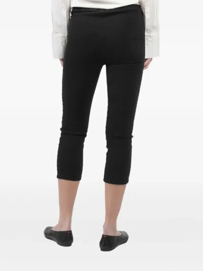 Frame High-waisted Leggings In Black