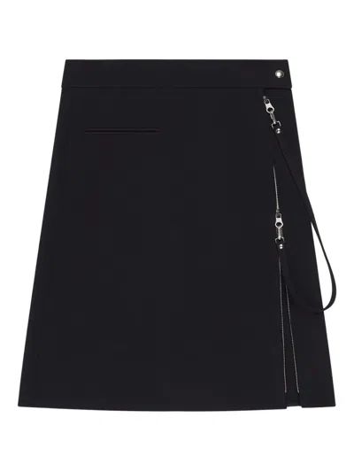 Courrèges Asymmetric Zip-detail Skirt