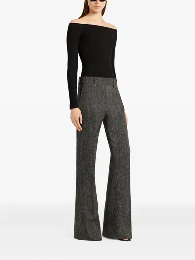 Courrèges Off-shoulder Ribbed Top