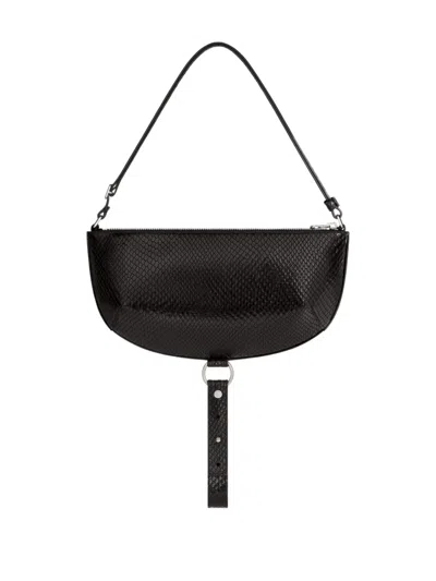 Courrèges Holy Eclipse Leather Shoulder Bag