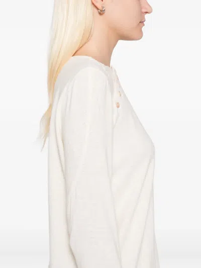 Kinyan Lam Slanted Collar Cotton Top