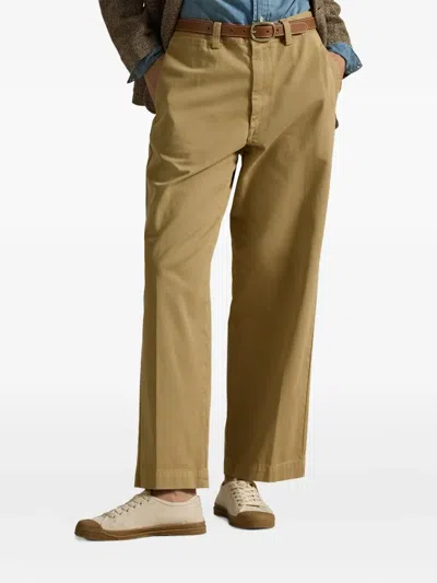 Polo Ralph Lauren High-rise Trousers In Brown