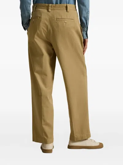 Polo Ralph Lauren High-rise Trousers In Brown