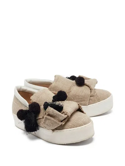 Pre-owned N°21 2024 Bow Tassel Sneakers