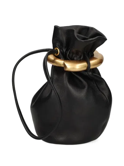 Cult Gaia Asa Drawstring Bucket Bag