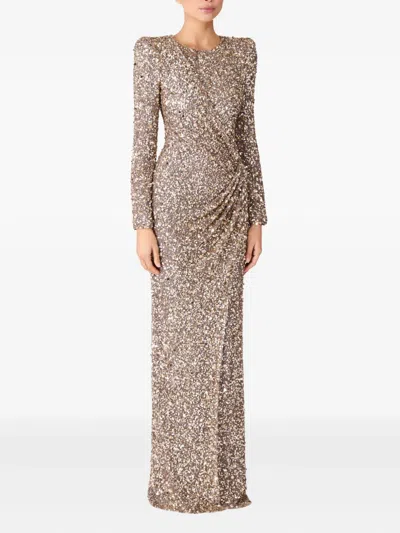Jenny Packham Marie Dress In Neutral