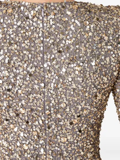 Jenny Packham Marie Dress In Neutral