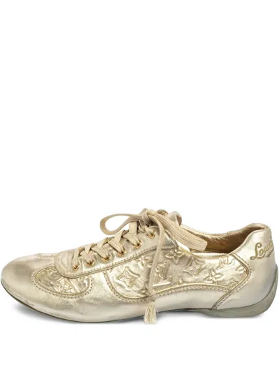 Pre-owned Louis Vuitton Leather Lace-up Sneakers