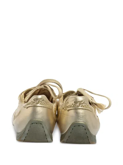 Pre-owned Louis Vuitton Leather Lace-up Sneakers