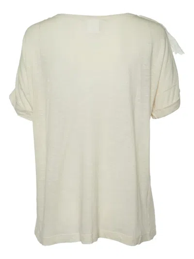 Pre-owned Chloé Lace Ruffle Top